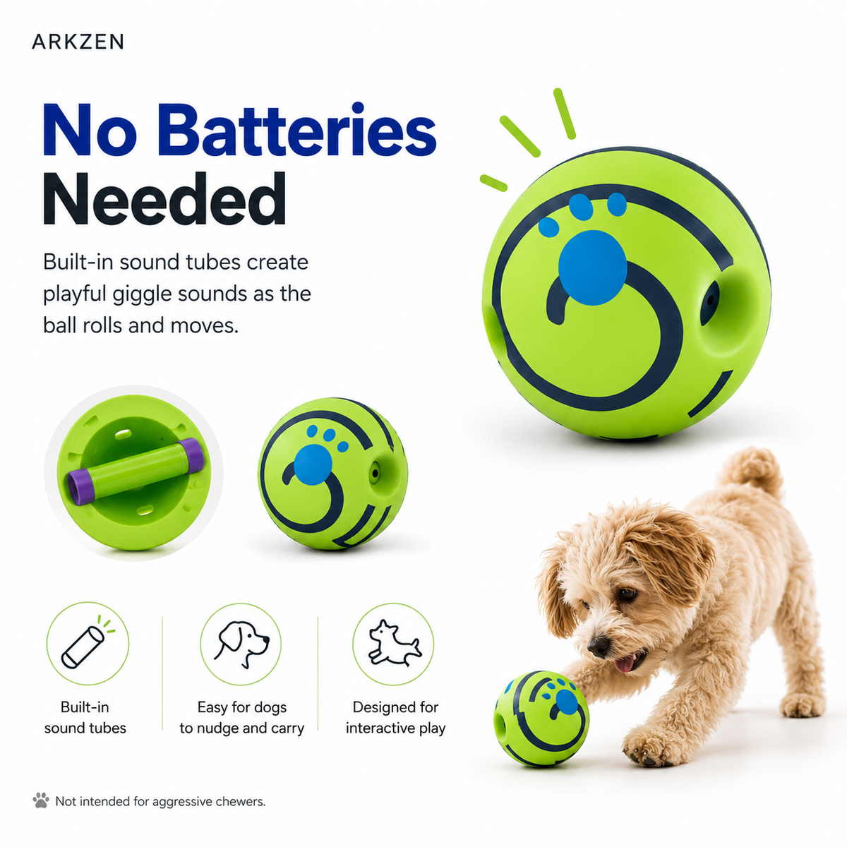 Interactive Dog Giggle Ball