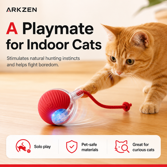 Interactive Cat Ball
